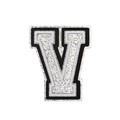 Budz | Silver Letter V